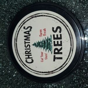 Christmas Themed Treat Container With Lid